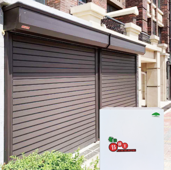 快速管狀電機卷簾門停電解決方案